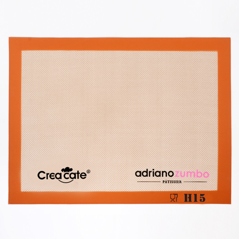 外贸原单 美国creacate 专用铂金硅胶垫揉面垫马卡龙硅胶垫烤箱垫