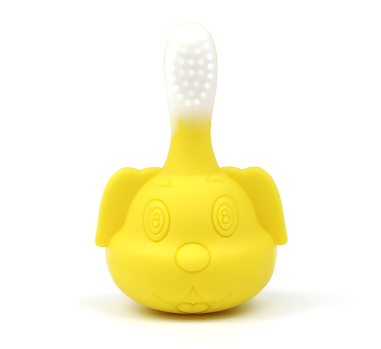 Baby Silicone Toothbrush - Green