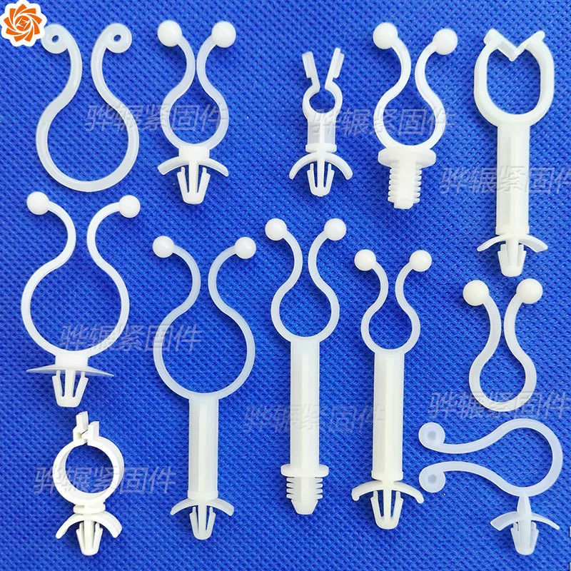 Вертикальная установка нейлона Twist Clip защелка Тип пряжки жгута проводов фиксация провода зажим-подставка Twist Clip