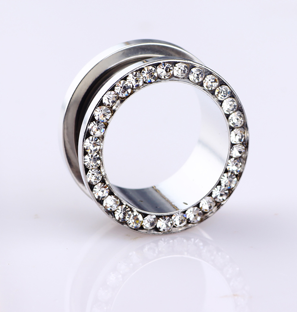 Labret piercing jewelry detail image