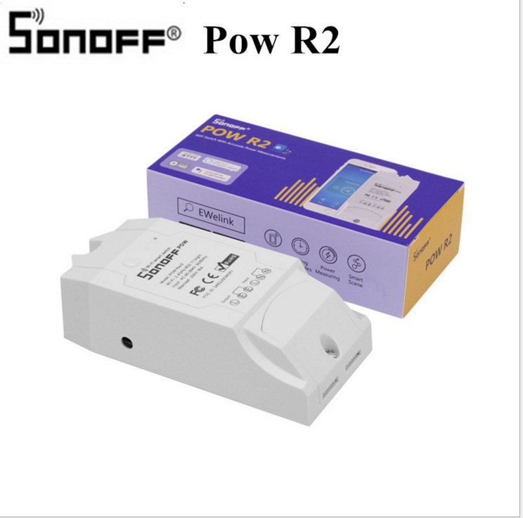 wifi智能遠程電量電壓電流功率計量無線開關 Sonoff POW
