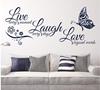 Creative decorations for living room for bedroom, stickers PVC, new collection, English, wholesale