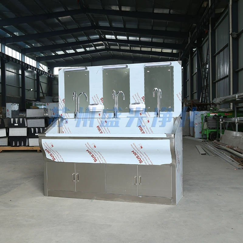 Завод оптовая продажа нержавеющей стали медицинские раковины Чистые три человека раковина