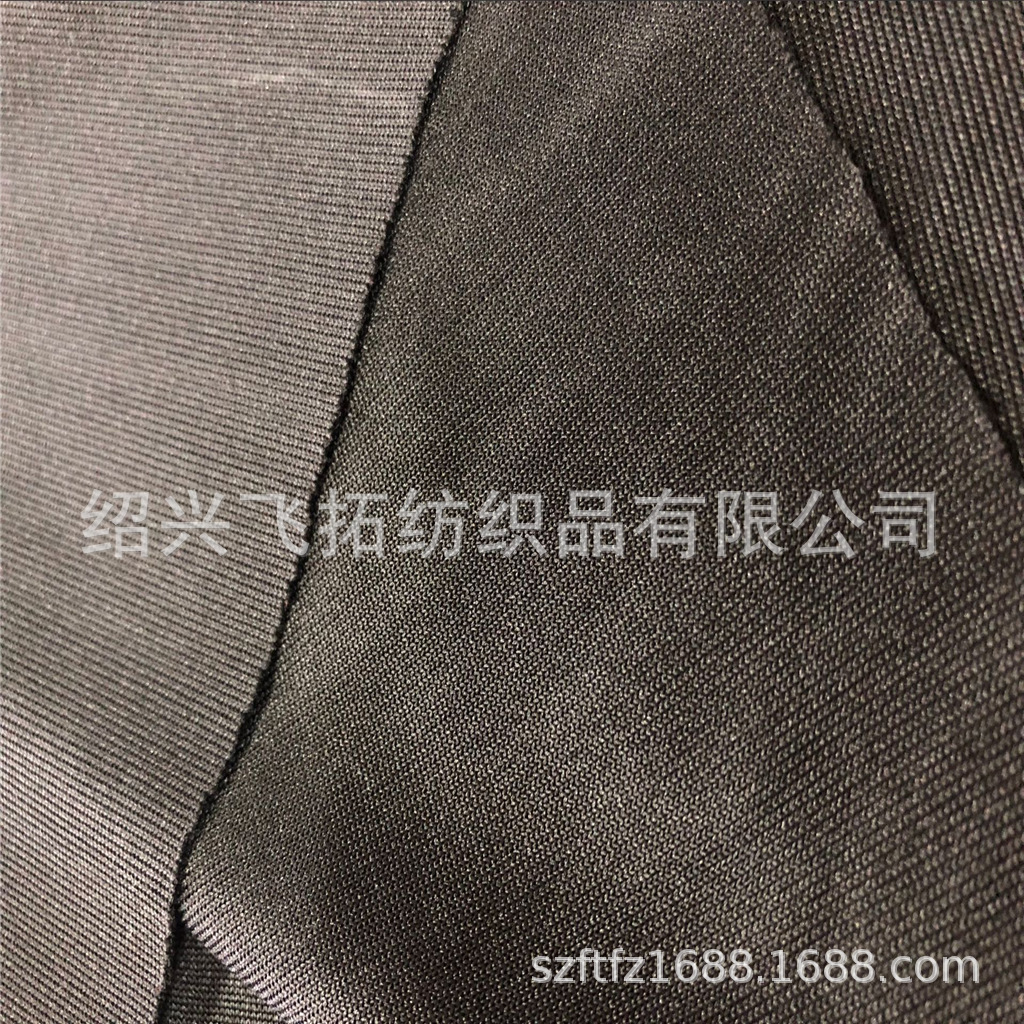 厂家直销 250gsm  全涤无弹双纱罗纹1+1 定制开发 各类双丝罗纹布