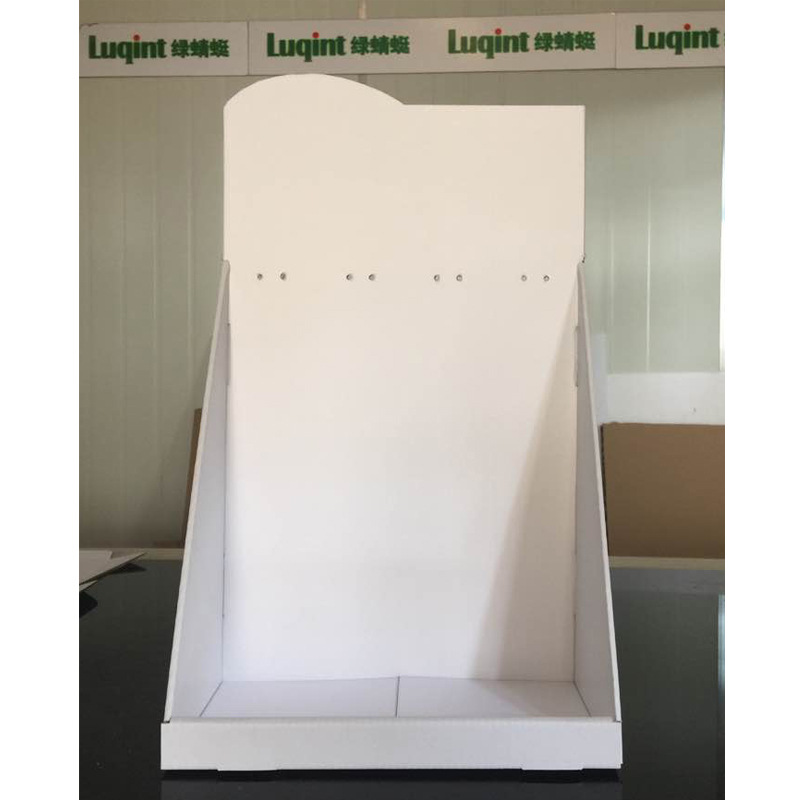 专业厂家定制柜台式纸展示盒 PDQ展示盒 超市桌面展示架