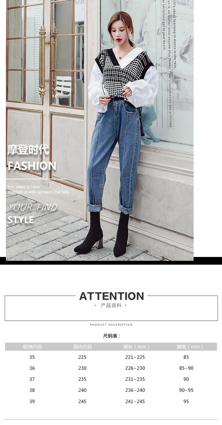 Bottes femme en Tissu - Ref 3355537 Image 8