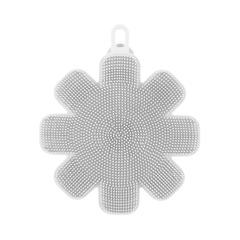 不沾鍋清洗刷 不粘油家用蔬果洗鍋布 浴棉刷 硅膠花形洗碗涮創意