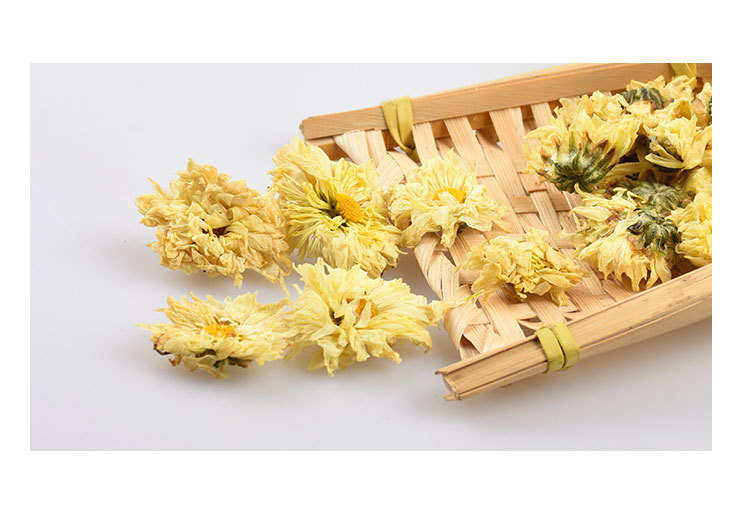 Hang Bai Ju (Chrysanthemum morifolium) — Dried Hangzhou White Chrysanthemum Flower Tea, 500g quality and texture