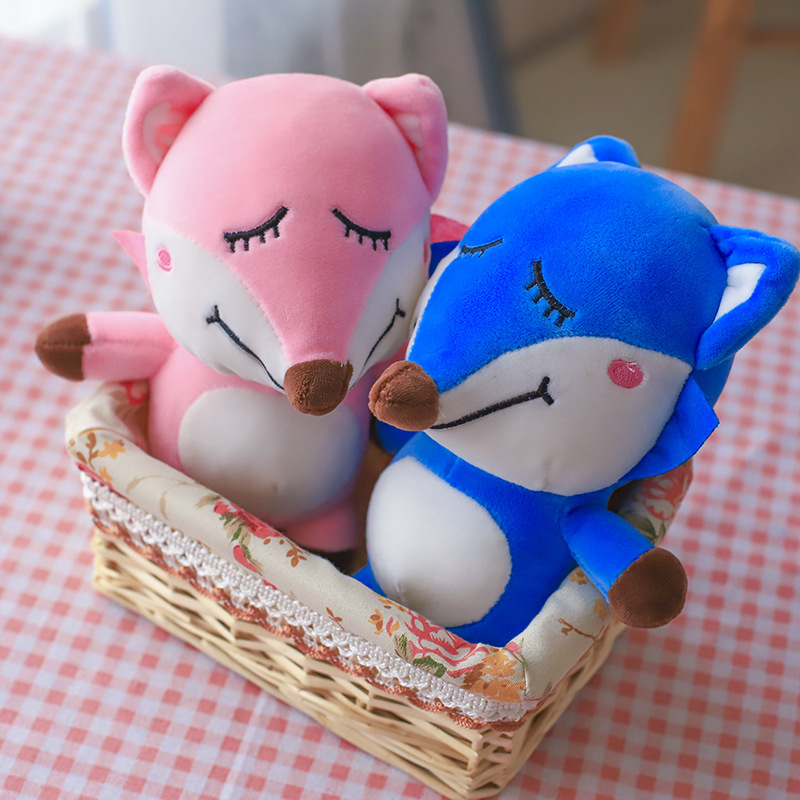 厂家直销婚庆抛洒毛绒玩具礼品 多款精品小货八寸抓机娃娃公仔