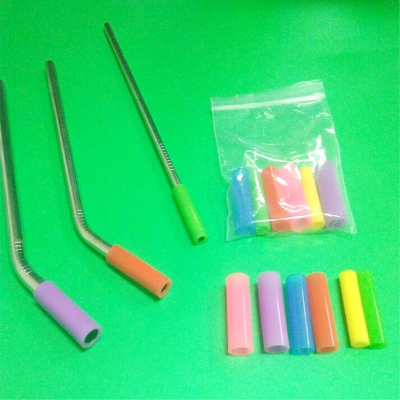 硅胶吸管 畅饮硅胶吸管 珍珠奶茶硅胶吸管 304不锈钢烟酒吸管