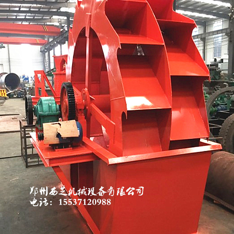 轮斗式洗砂设备 矿山自动双轮式洗砂机直销 3020水轮式洗砂机