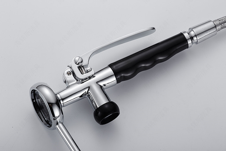 Haimingsi Spring high-end kitchen faucet, pull-out sink, vegetable washing faucet, dual water outlet for cold and hot water, 9125 undefined