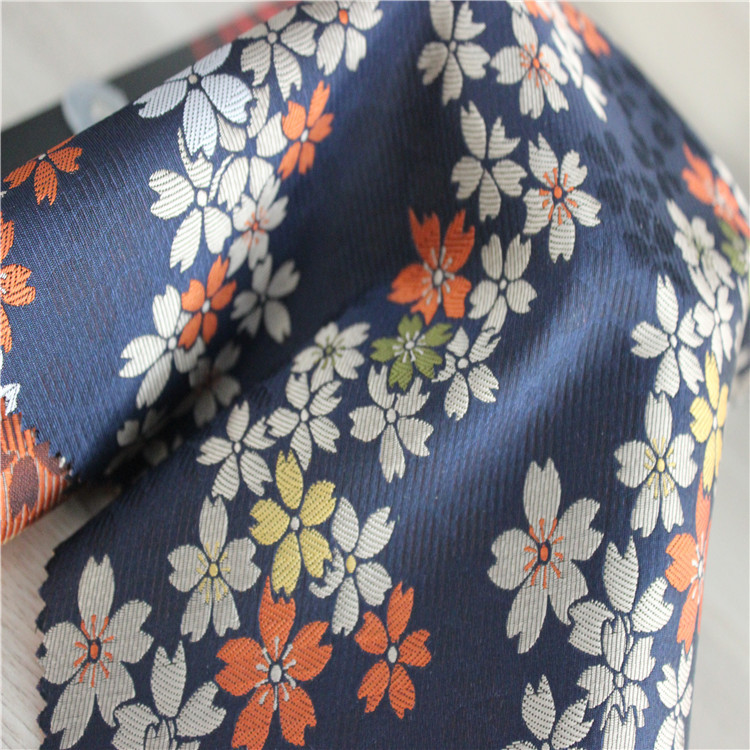 斜排小碎花图色织提花面料适用于服装装饰沙发布鞋子布