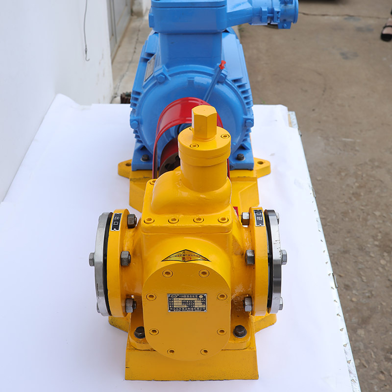 废矿物油输送泵我公司推荐YCB圆弧齿轮泵,用于湖南中加电厂