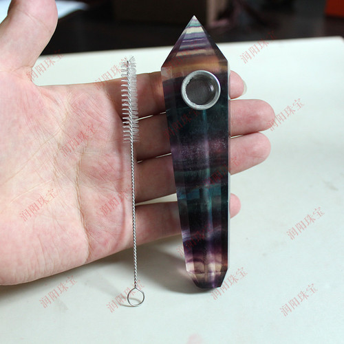 Manufacturer wholesale direct selling price crystal pipe accessories special smoking pipe cleaning brush cigarette holder small brush cleaning brush