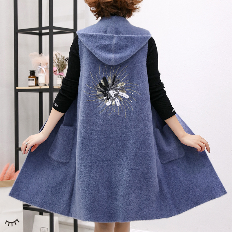 Gilet femme AUTOMNE DE BASE en Tricot - Ref 3316424 Image 8