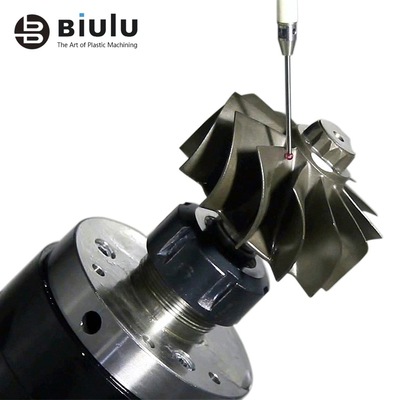 constant temperature workshop Operation NC impeller machining peek Precision Parts Axis linkage CNC External machining