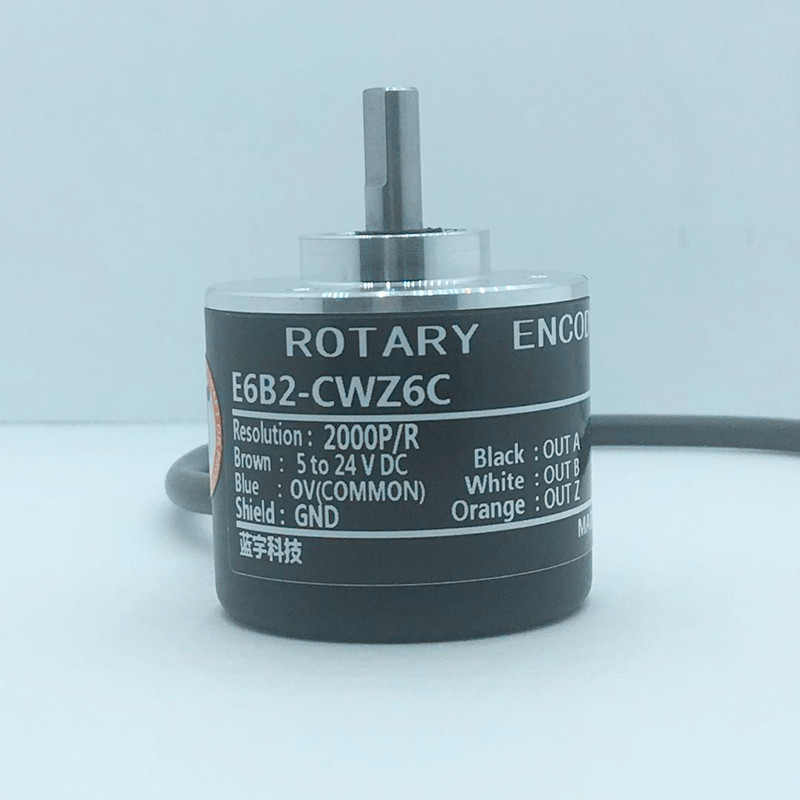 ROTARY ENCODER 蓝宇科技 旋转编码器E6B2-CWZ6C,2000P/R|ru