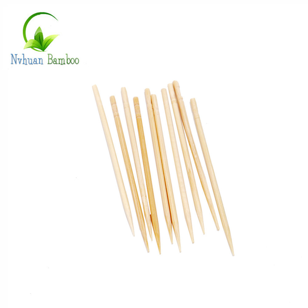 Female Joy Dragon Gate Factory wholesale toothpicks 1.3/1.6/2.0 bamboo disposable toothpicks Bamboo toothpicks bulk toothpicks pic 2