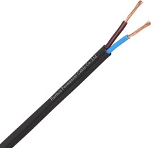 永久国标电线RVV2*2.5平方纯铜电缆线3芯电源线护套线多股软芯线