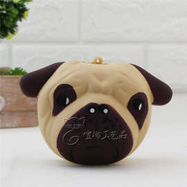 慢回弹仿真蛋糕面包squishy慢回弹玩具仿真慢回弹狗头PU哈