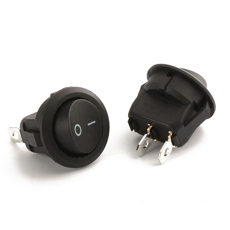 供应 2档3档 翘板开关   船型开关 直径16.5 上圆下方小开关