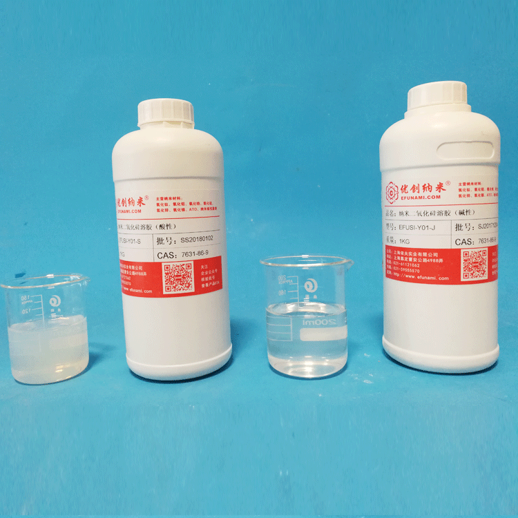 纳米二氧化硅溶胶\酸碱性\应用于涂料\粘合剂\耐火材料\纺织\造纸|ru
