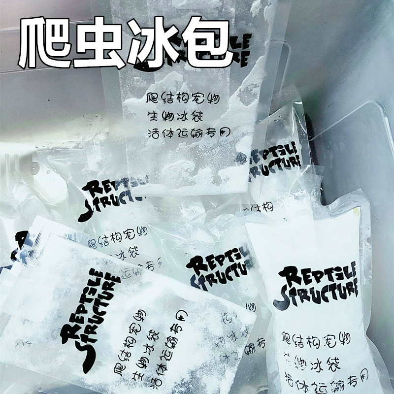Гусеничный биологический пакет со льдом охлаждающий транспортный пакет со льдом для домашних животных Аквариум рыба ящерица черепаха доставка вживую