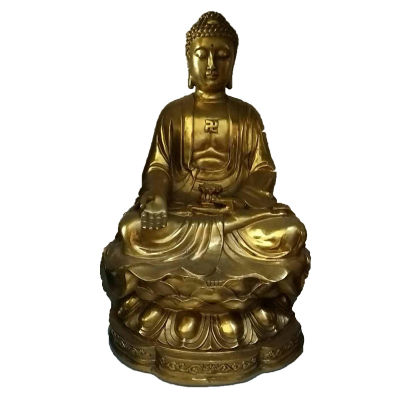 铜佛像定制 释迦牟尼佛