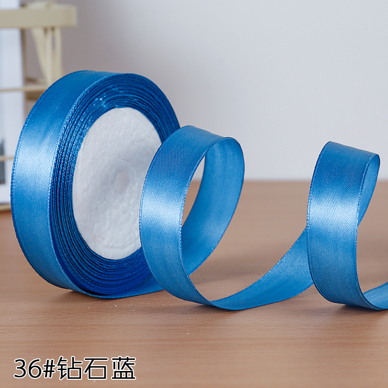 Fábrica al por mayor 2cm cinta hecha a mano cinta de poliéster caja de regalo cinta floral cinta para hornear cinta decorativa