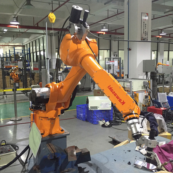 六軸焊接機器人 氩弧焊焊接加工機械手 自動化機械臂及夾具滑軌