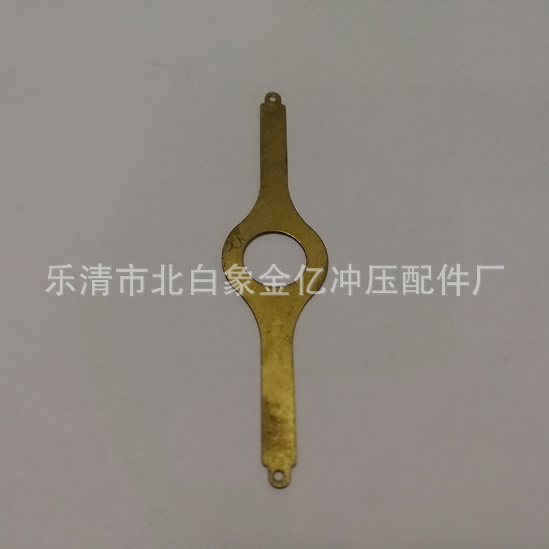 定制接线插片类  垫圈 弹片 铜片 灯座 铜片冲压件加工