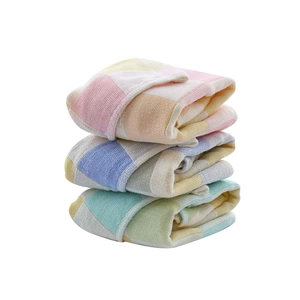 25*50cm Double Layer Gauze Towel for Children, Soft and Absorbent Face Towel