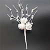 Three dimensional dessert decorations from pearl, creative accessories