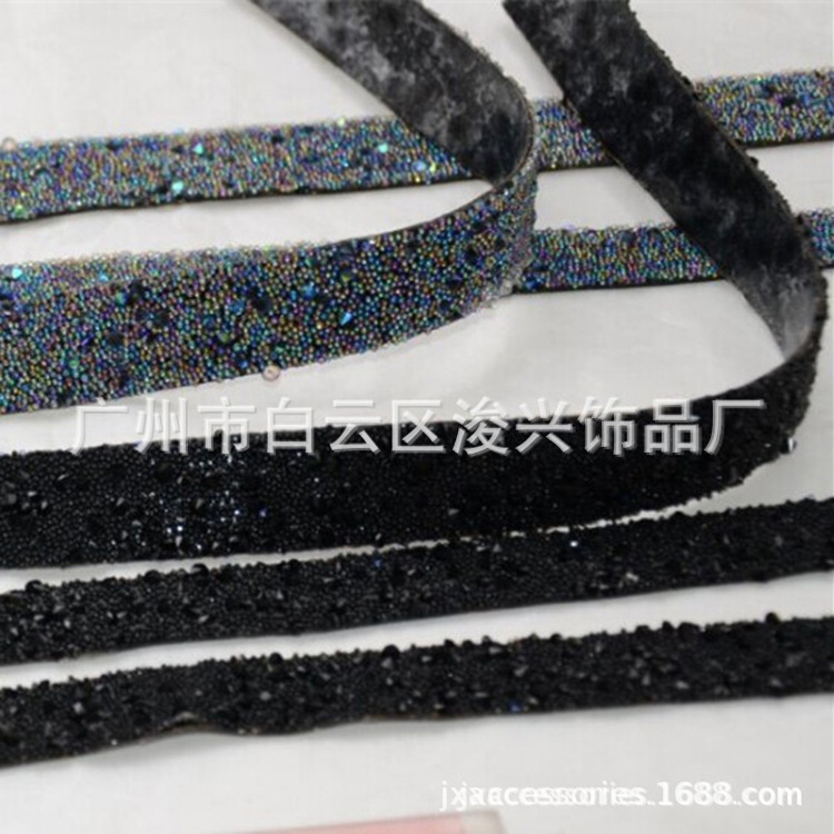 A级背胶排钻水钻饰品diy热熔胶烫钻章手机壳环保树脂钻贴厂家