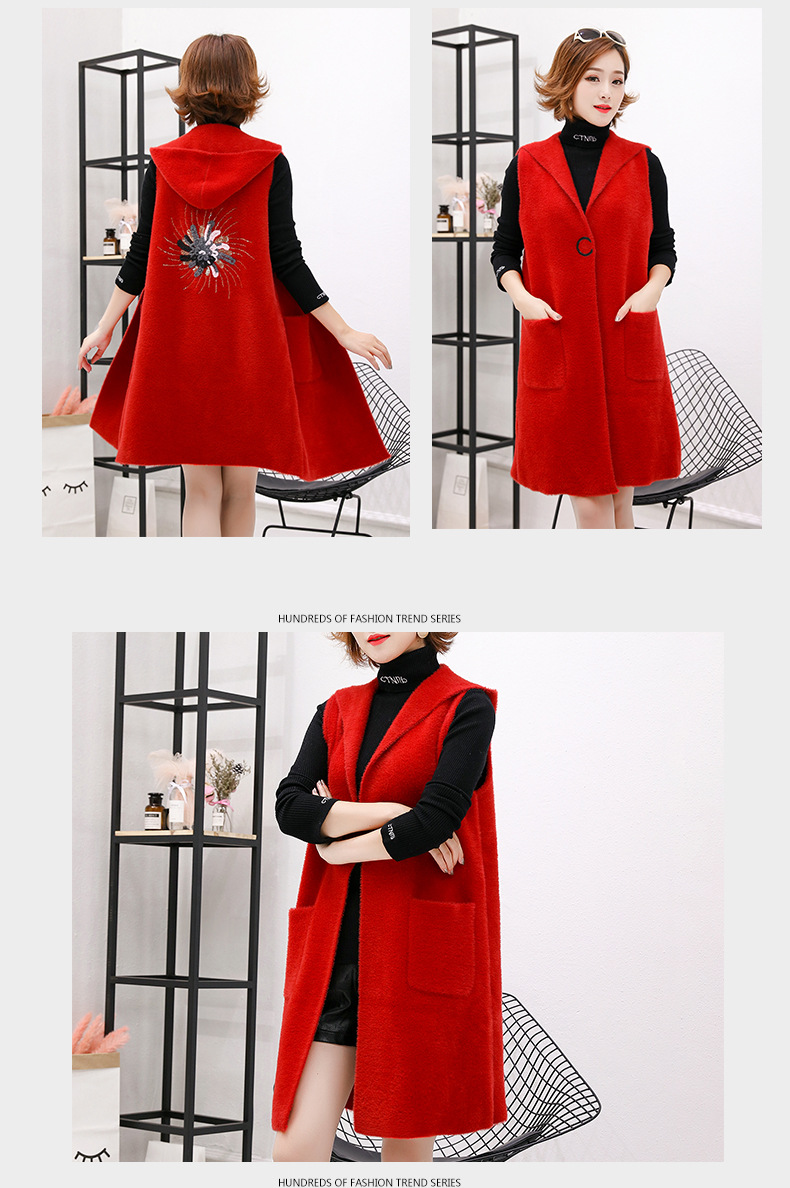 Gilet femme AUTOMNE DE BASE en Tricot - Ref 3316424 Image 29