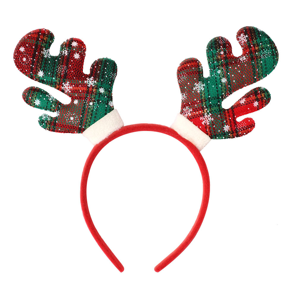 Christmas Cartoon Style Cute Antlers Plastic Party Festival Headband display picture 3