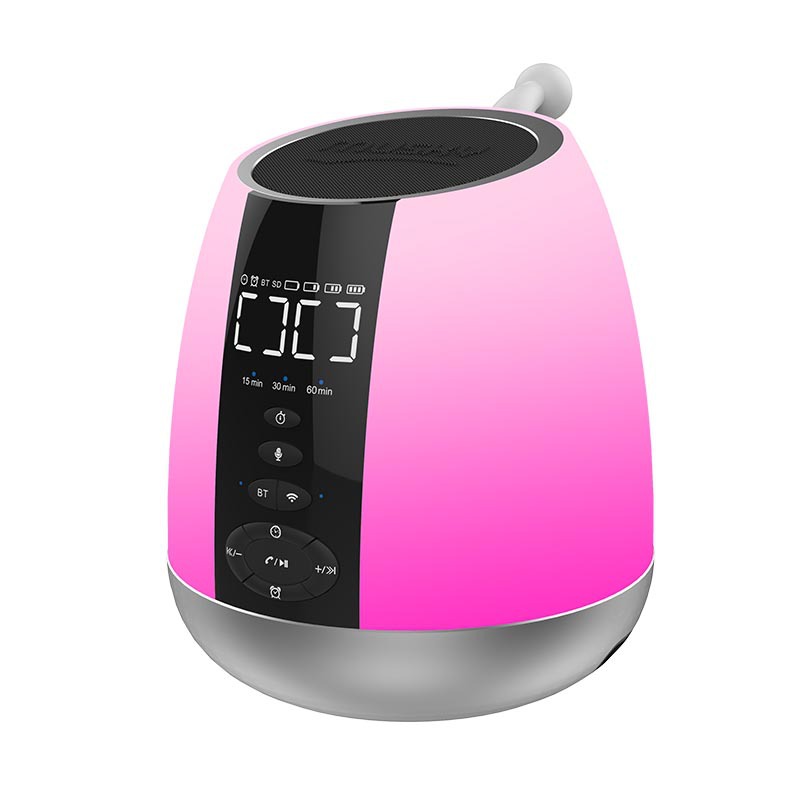 厂家直营蓝牙音箱|夜灯闹钟起夜喂奶|宝宝睡眠曲|可调节灯光音响