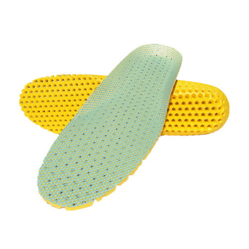 Spring and summer sports shock-absorbing insoles honeycomb men's and women's breathable sweat-absorbent men's casual shoes running manufacturers wholesale
