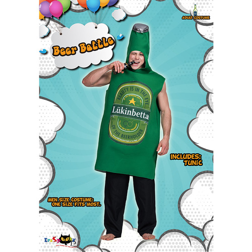 Manufacturer composite sponge funny stage performance costume Halloween creative beer bottle cosplay costume