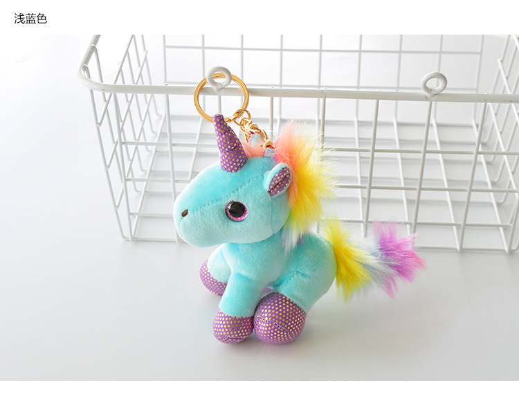 Stuffed & Plush Animals Online Sale Colorful Plush Toy Backpack Pendant