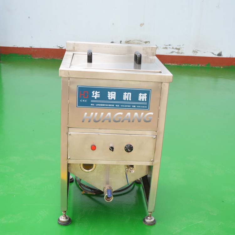 定制熟食加工油炸机 实验室膨化食品油炸机 全自动油炸机小型