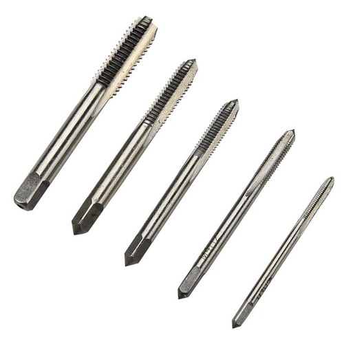 Hand machine straight slot tap M3-M8 fast tapping five-piece set for internal threading hardware tools wholesale
