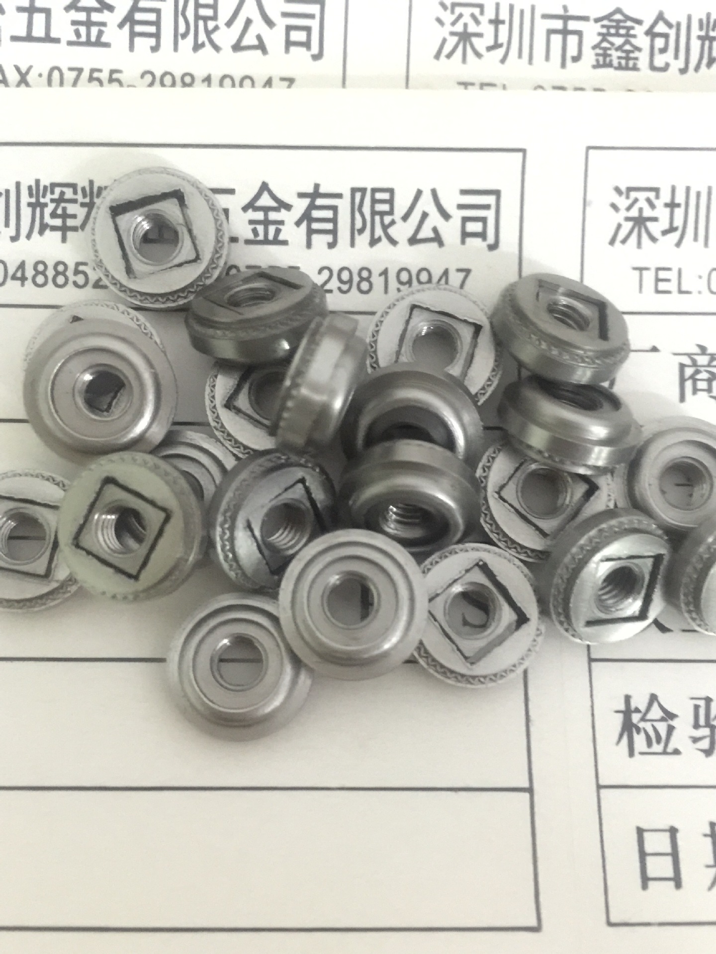 现货PEM标准不锈钢可调浮动螺母AC-M4-2  压铆螺母  质量保证