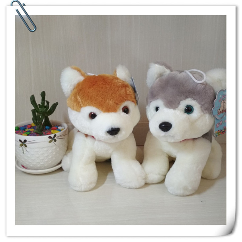 萌萌可爱哈士奇新年吉祥物毛绒玩具狗狗女生大号公仔二哈抱枕生日