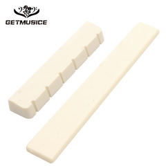 High quality ivory classical guitar nut, exquisite plastic nut, acoustic guitar bridge, common guitar accessories