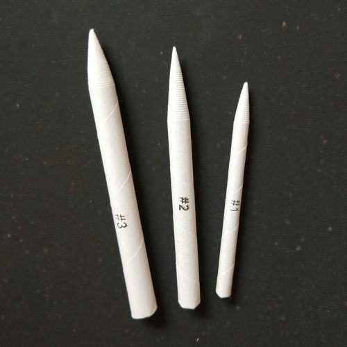 Hollow newsprint paper erasing pen 3 pack Art painting tools paper and pen set Sketch correction pen smear pen