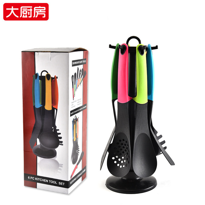 Nylon kitchen utensils 6 pieces set cook...