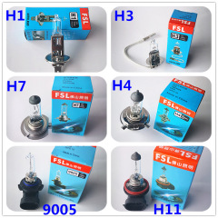 佛山照明汽車燈泡H4H7H1汽車大燈燈泡遠光近光燈泡FSL燈泡