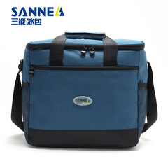 16L Insulated Bag Amazon Picnic Ice Bag Oxford Cloth Cooler Bag Lunch Bag Aluminum Foil Lunch Box Insulated Bag Wholesale